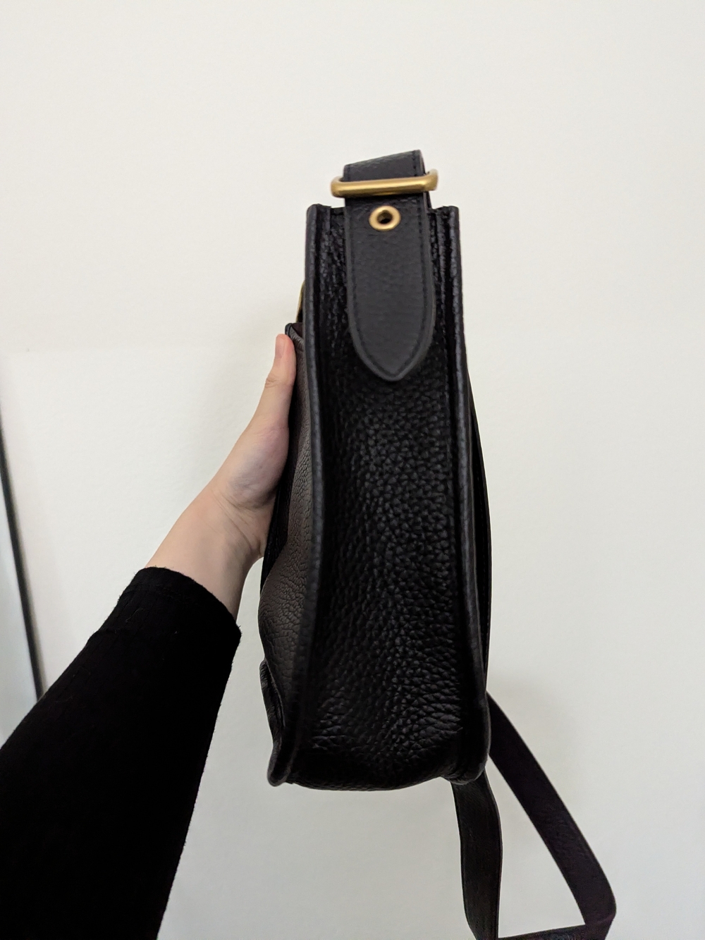 Coach 1941 Emery Crossbody 21 Black Pebble Leather Bag 89125 Brass EOC - Picture 3 of 10